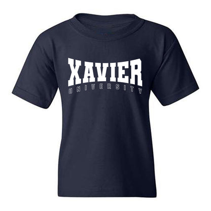 Xavier - NCAA Men's Basketball : Mier Panoam - Generic Shersey Youth T-Shirt-0