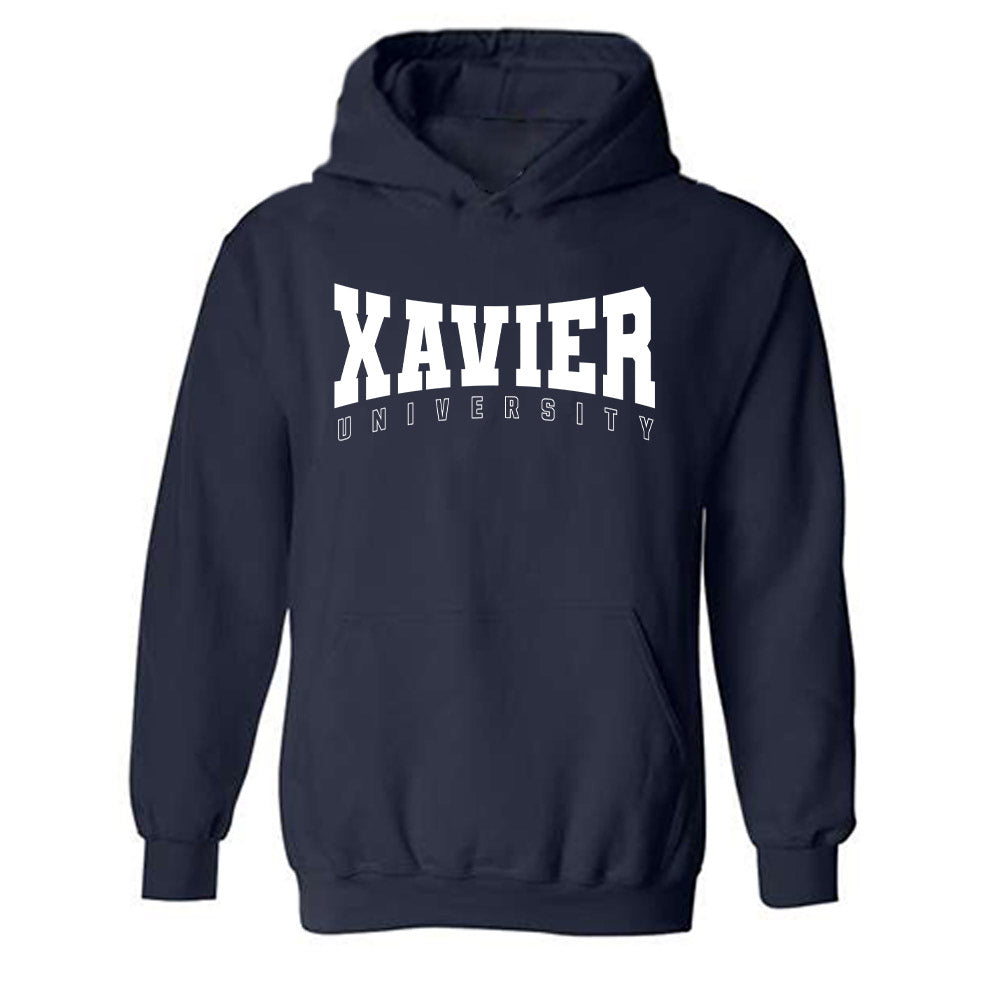 Xavier - NCAA Men's Basketball : Pape N'Diaye - Generic Shersey Hooded Sweatshirt-0