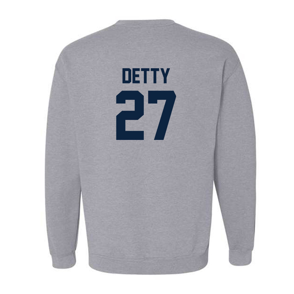 Xavier - NCAA Men's Soccer : Ely Detty - Classic Shersey Crewneck Sweatshirt-1