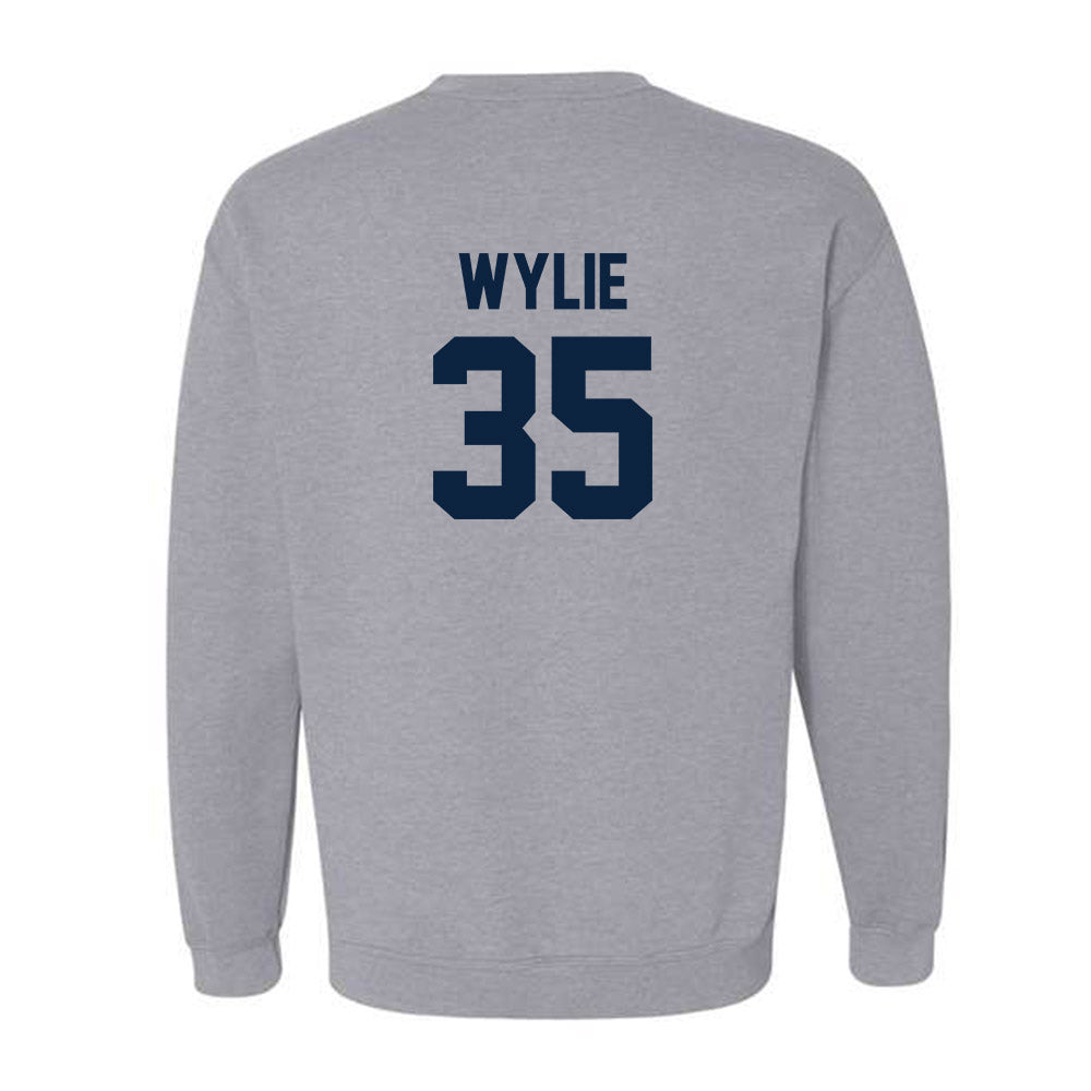 Xavier - NCAA Baseball : Jon Wylie - Classic Shersey Crewneck Sweatshirt-1