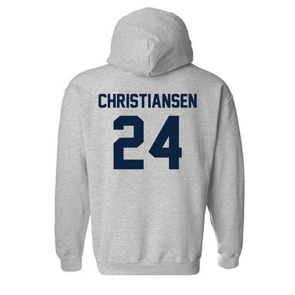 Xavier - NCAA Baseball : Hayden Christiansen - Classic Shersey Hooded Sweatshirt