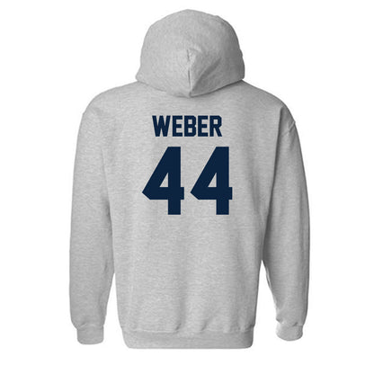 Xavier - NCAA Baseball : Ben Weber - Classic Shersey Hooded Sweatshirt-1