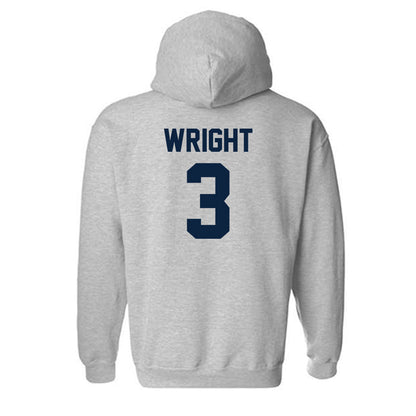 Xavier - NCAA Men's Basketball : All Wright - Classic Shersey Hooded Sweatshirt-1