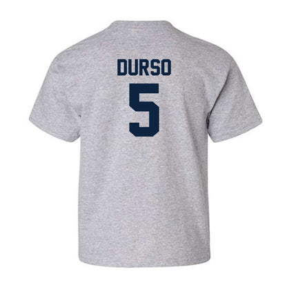 Xavier - NCAA Men's Soccer : Ryan Durso - Classic Shersey Youth T-Shirt-1