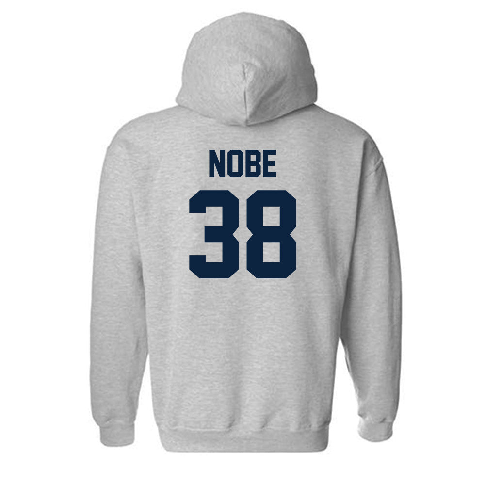 Xavier - NCAA Baseball : Jack Nobe - Classic Shersey Hooded Sweatshirt-1