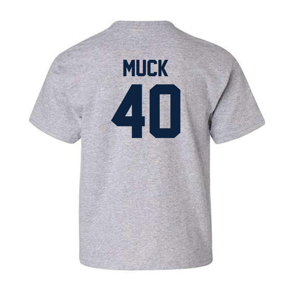 Xavier - NCAA Baseball : Karter Muck - Classic Shersey Youth T-Shirt-1