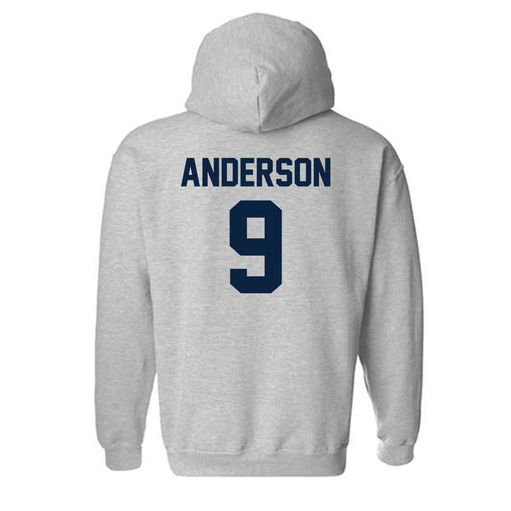 Xavier - NCAA Baseball : Aedan Anderson - Classic Shersey Hooded Sweatshirt