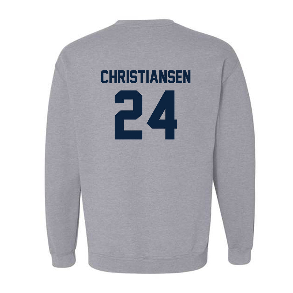 Xavier - NCAA Baseball : Hayden Christiansen - Classic Shersey Crewneck Sweatshirt