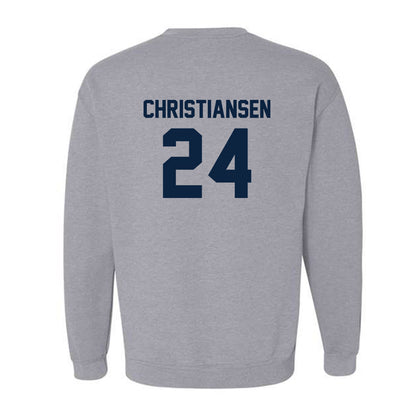 Xavier - NCAA Baseball : Hayden Christiansen - Classic Shersey Crewneck Sweatshirt