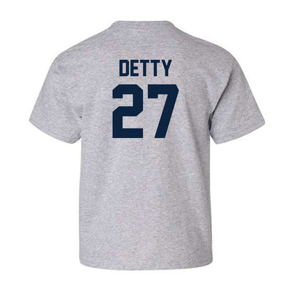 Xavier - NCAA Men's Soccer : Ely Detty - Classic Shersey Youth T-Shirt-1