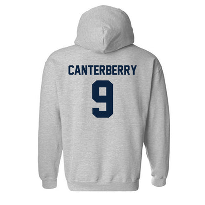 Xavier - NCAA Baseball : Donavan Canterberry - Classic Shersey Hooded Sweatshirt-1