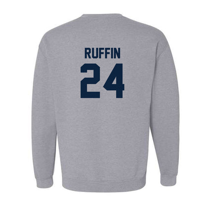 Xavier - NCAA Men's Soccer : Ellison Ruffin - Classic Shersey Crewneck Sweatshirt-1