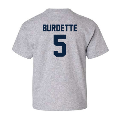 Xavier - NCAA Baseball : Clay Burdette - Classic Shersey Youth T-Shirt-1