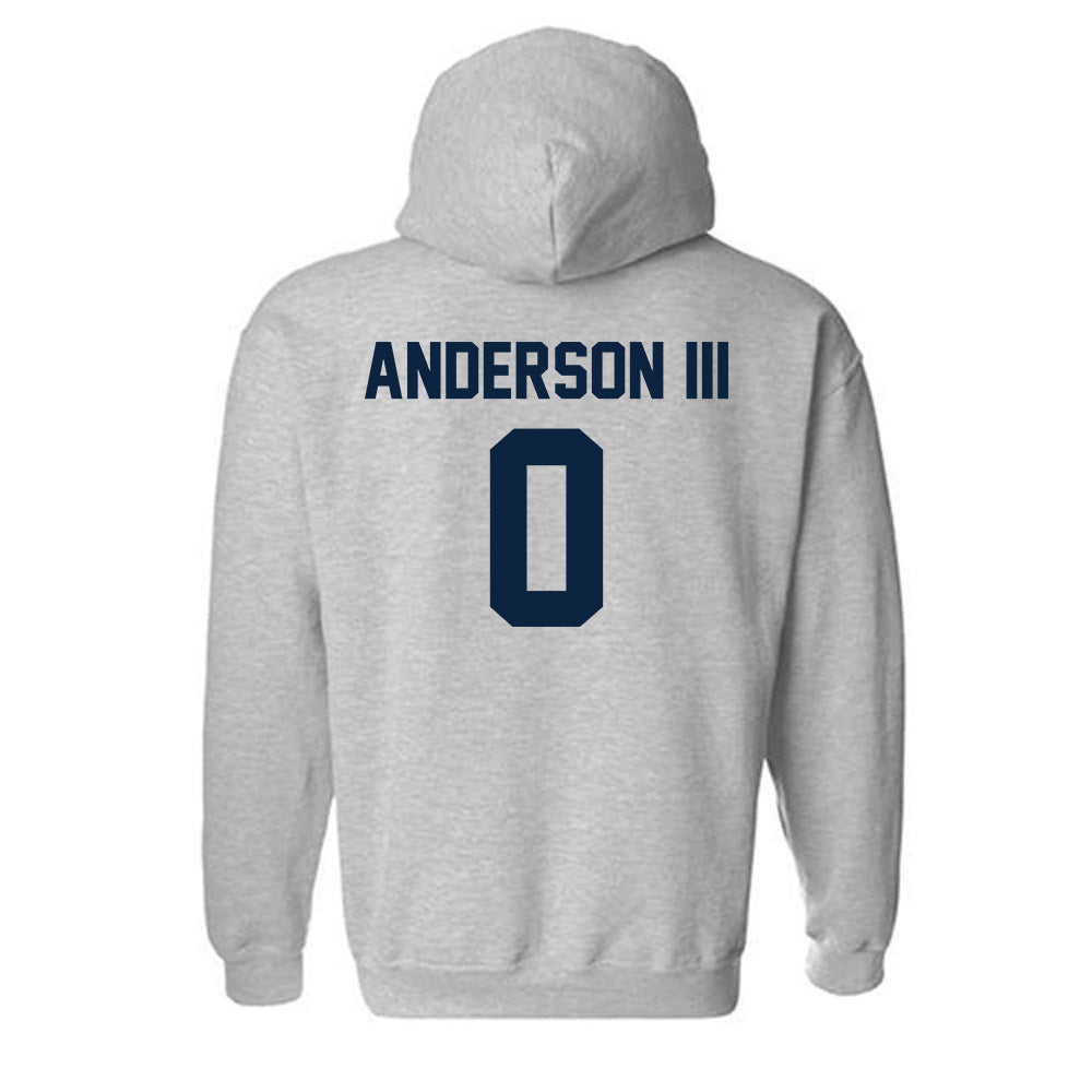Xavier - NCAA Men's Basketball : Roddie Anderson III - Classic Shersey Hooded Sweatshirt-1