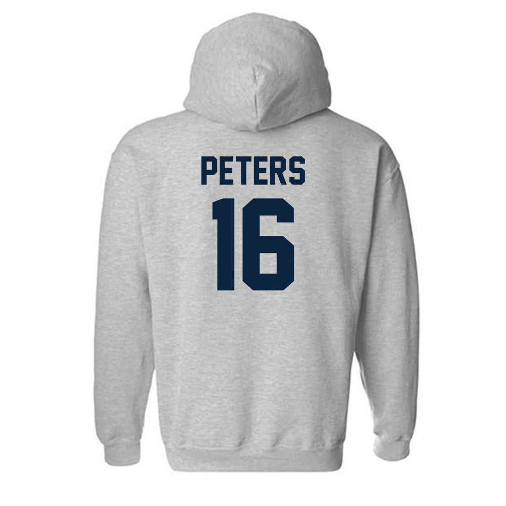 Xavier - NCAA Baseball : Eddie Peters - Classic Shersey Hooded Sweatshirt