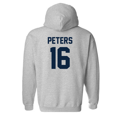 Xavier - NCAA Baseball : Eddie Peters - Classic Shersey Hooded Sweatshirt