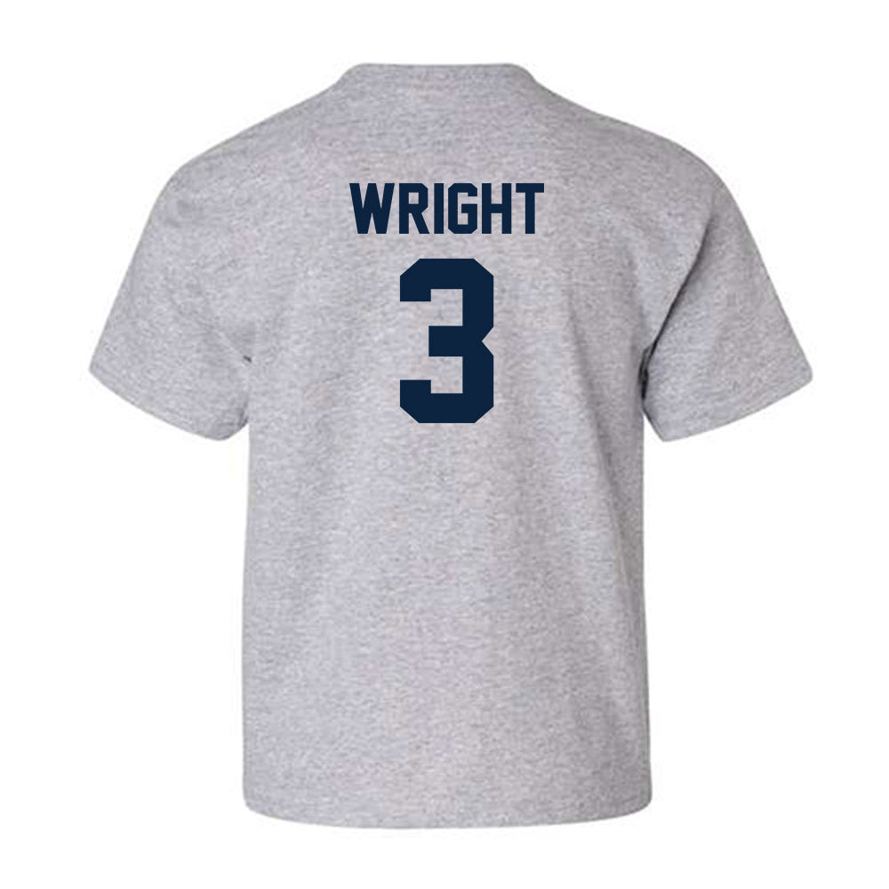 Xavier - NCAA Men's Basketball : All Wright - Classic Shersey Youth T-Shirt-1