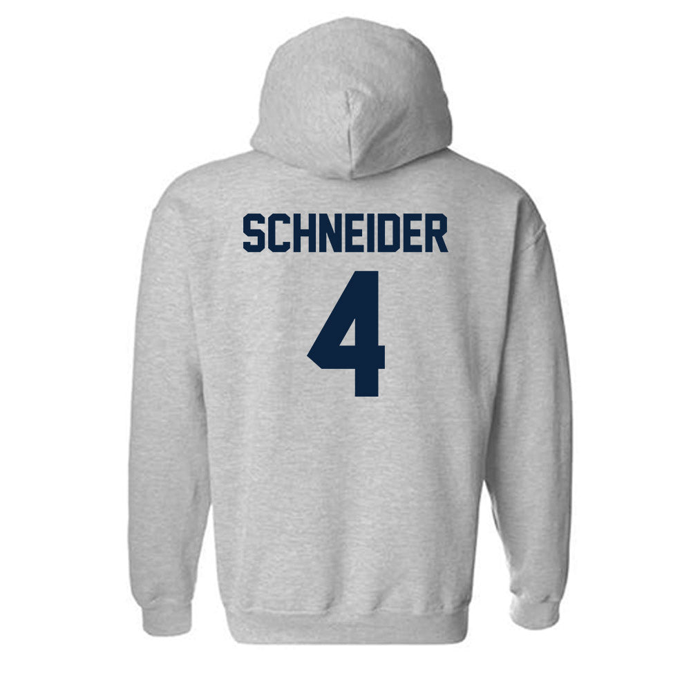 Xavier - NCAA Women's Lacrosse : Paige Schneider - Classic Shersey Hooded Sweatshirt-1
