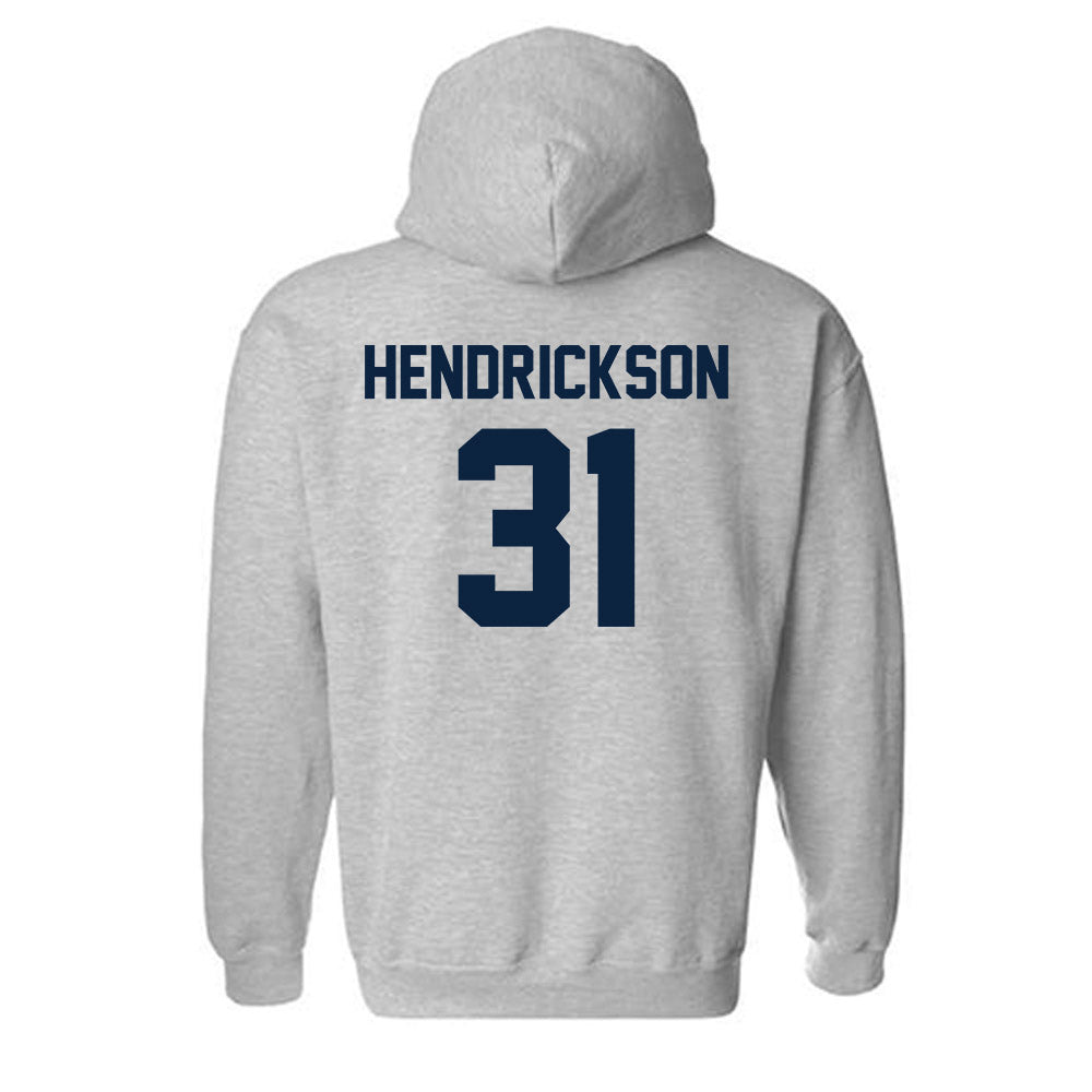 Xavier - NCAA Baseball : Carter Hendrickson - Classic Shersey Hooded Sweatshirt