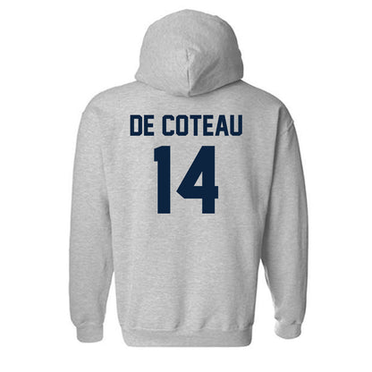 Xavier - NCAA Men's Soccer : Jabari De coteau - Classic Shersey Hooded Sweatshirt-1
