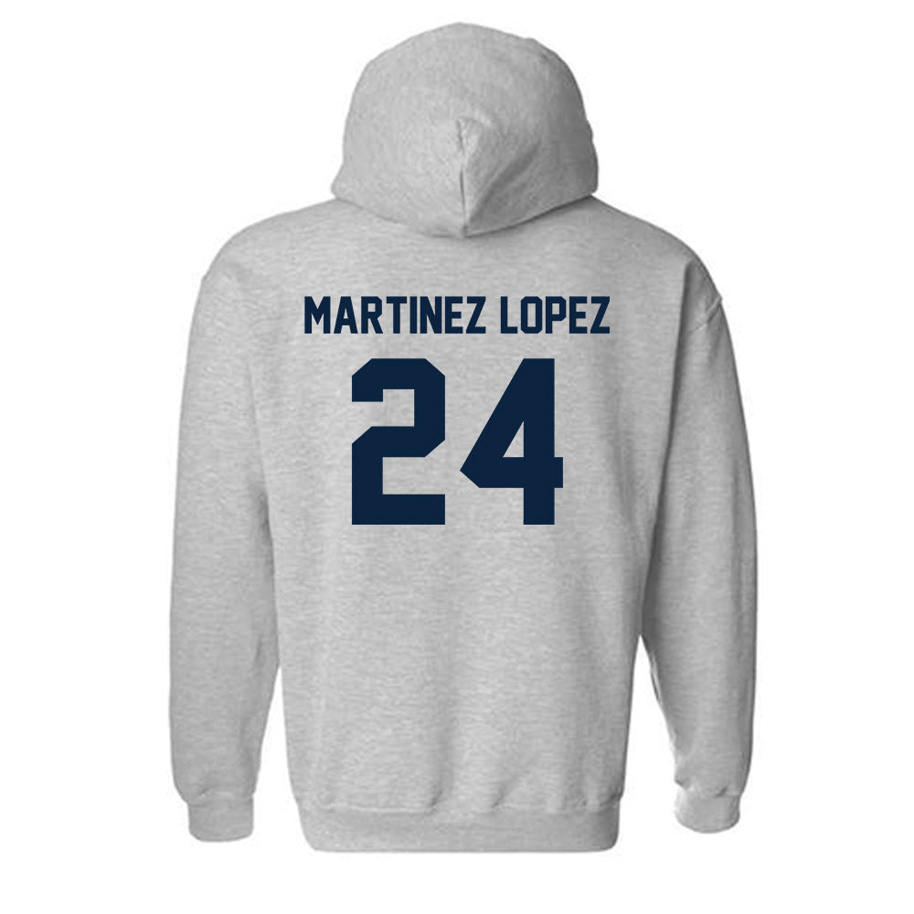 Xavier - NCAA Women's Basketball : Lucia Martinez Lopez - Classic Shersey Hooded Sweatshirt-1