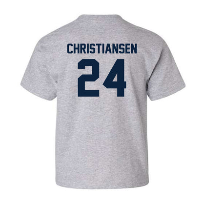 Xavier - NCAA Baseball : Hayden Christiansen - Classic Shersey Youth T-Shirt