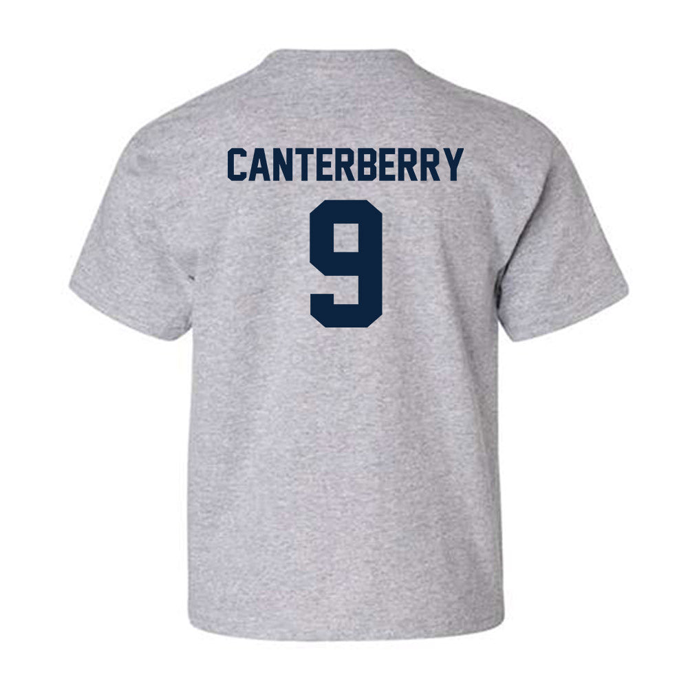 Xavier - NCAA Baseball : Donavan Canterberry - Classic Shersey Youth T-Shirt-1