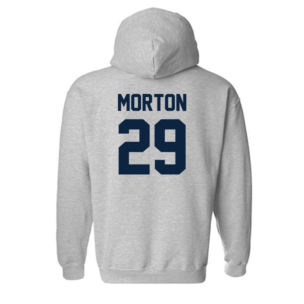Xavier - NCAA Baseball : Mitchell Morton - Classic Shersey Hooded Sweatshirt-1