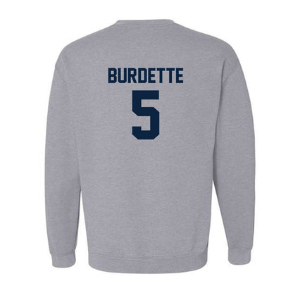 Xavier - NCAA Baseball : Clay Burdette - Classic Shersey Crewneck Sweatshirt-1