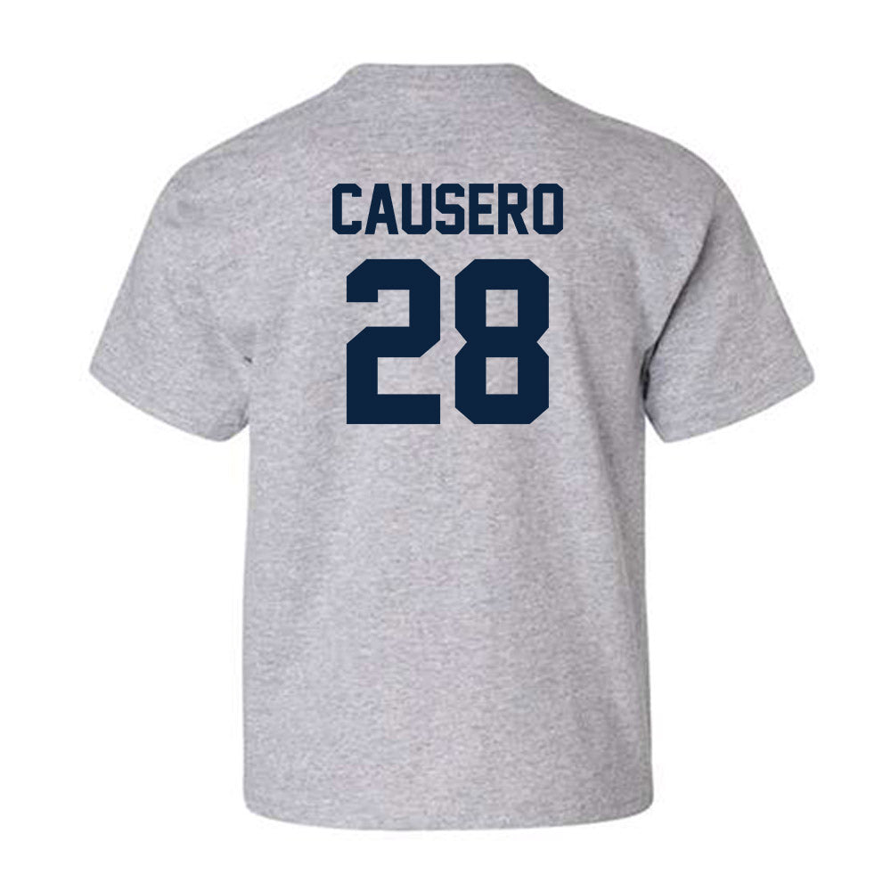 Xavier - NCAA Baseball : Lincoln Causero - Classic Shersey Youth T-Shirt-1