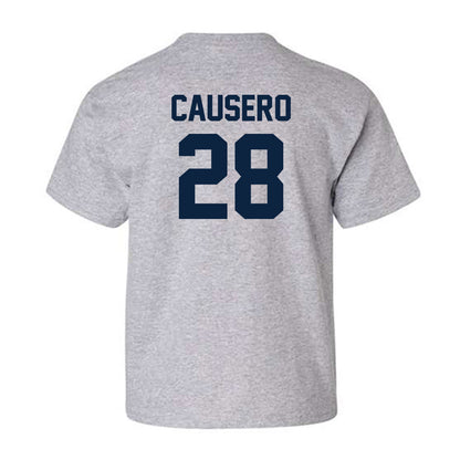 Xavier - NCAA Baseball : Lincoln Causero - Classic Shersey Youth T-Shirt-1
