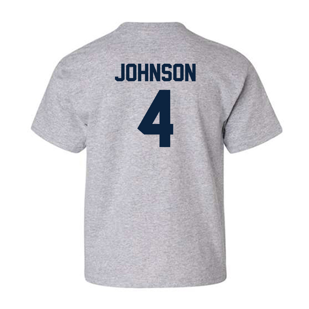 Xavier - NCAA Baseball : Peter Johnson - Classic Shersey Youth T-Shirt-1