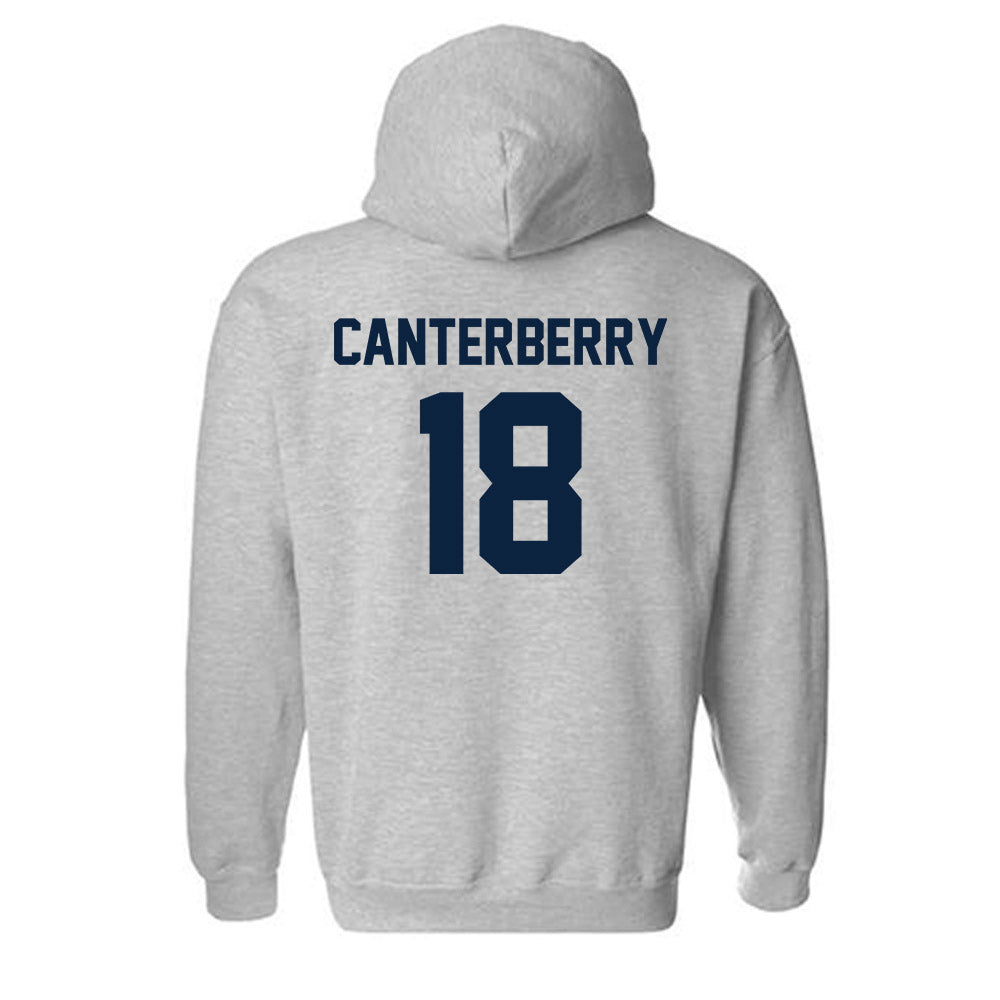 Xavier - NCAA Baseball : Donavan Canterberry - Classic Shersey Hooded Sweatshirt