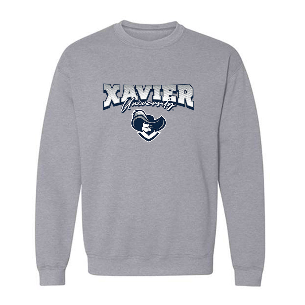 Xavier - NCAA Women's Lacrosse : Cameron Yard - Classic Shersey Crewneck Sweatshirt-0