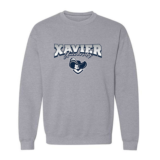 Xavier - NCAA Men's Swimming & Diving : Truman Brun - Classic Shersey Crewneck Sweatshirt-0