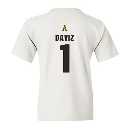 App State - NCAA Women's Volleyball : Meme Daviz - Sport Shersey Youth T-Shirt-1