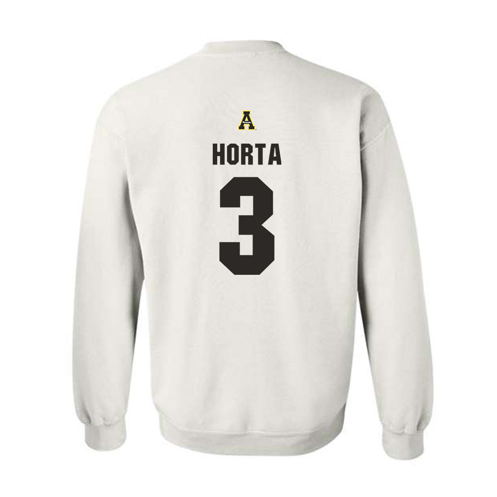 App State - NCAA Women's Volleyball : Julianna Horta - Sport Shersey Crewneck Sweatshirt-1