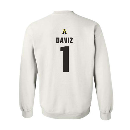 App State - NCAA Women's Volleyball : Meme Daviz - Sport Shersey Crewneck Sweatshirt-1
