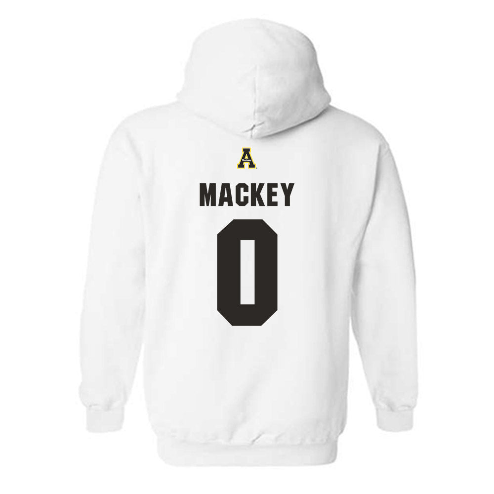 App State - NCAA Women's Volleyball : Keionna mackey - Sport Shersey Hooded Sweatshirt-1