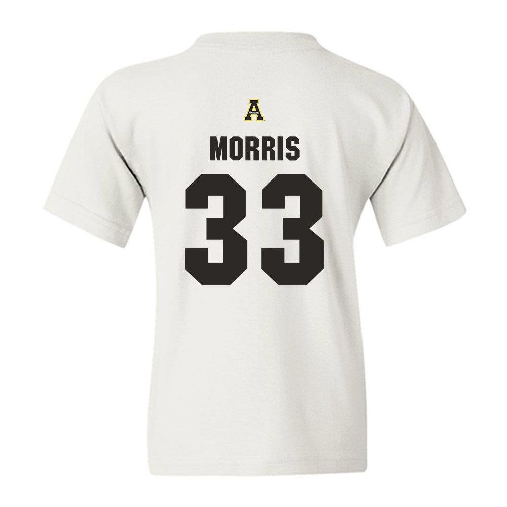 App State - NCAA Women's Volleyball : Ali Morris - Sport Shersey Youth T-Shirt-1
