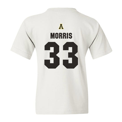 App State - NCAA Women's Volleyball : Ali Morris - Sport Shersey Youth T-Shirt-1