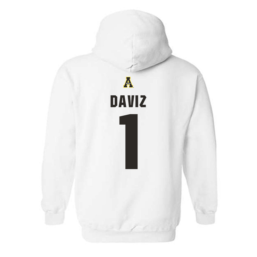 App State - NCAA Women's Volleyball : Meme Daviz - Sport Shersey Hooded Sweatshirt-1
