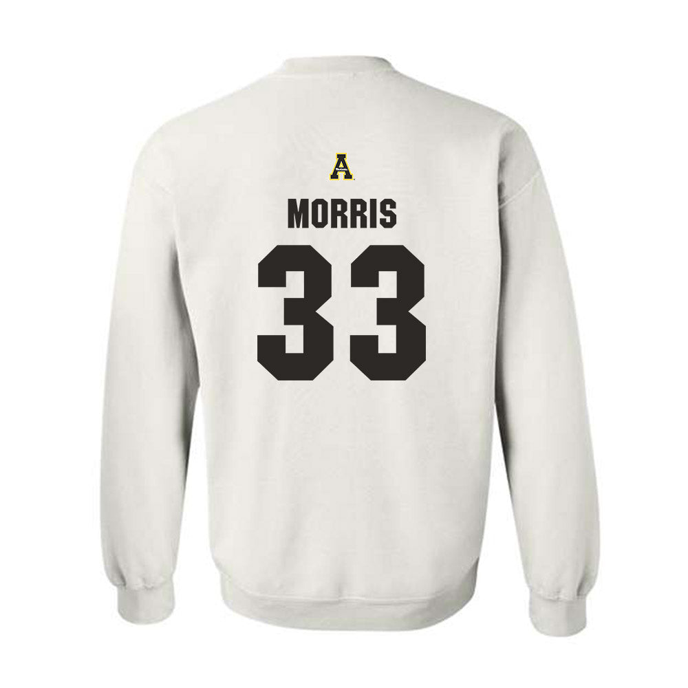 App State - NCAA Women's Volleyball : Ali Morris - Sport Shersey Crewneck Sweatshirt-1
