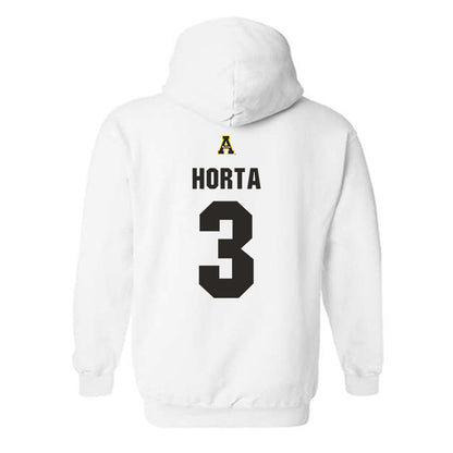 App State - NCAA Women's Volleyball : Julianna Horta - Sport Shersey Hooded Sweatshirt-1