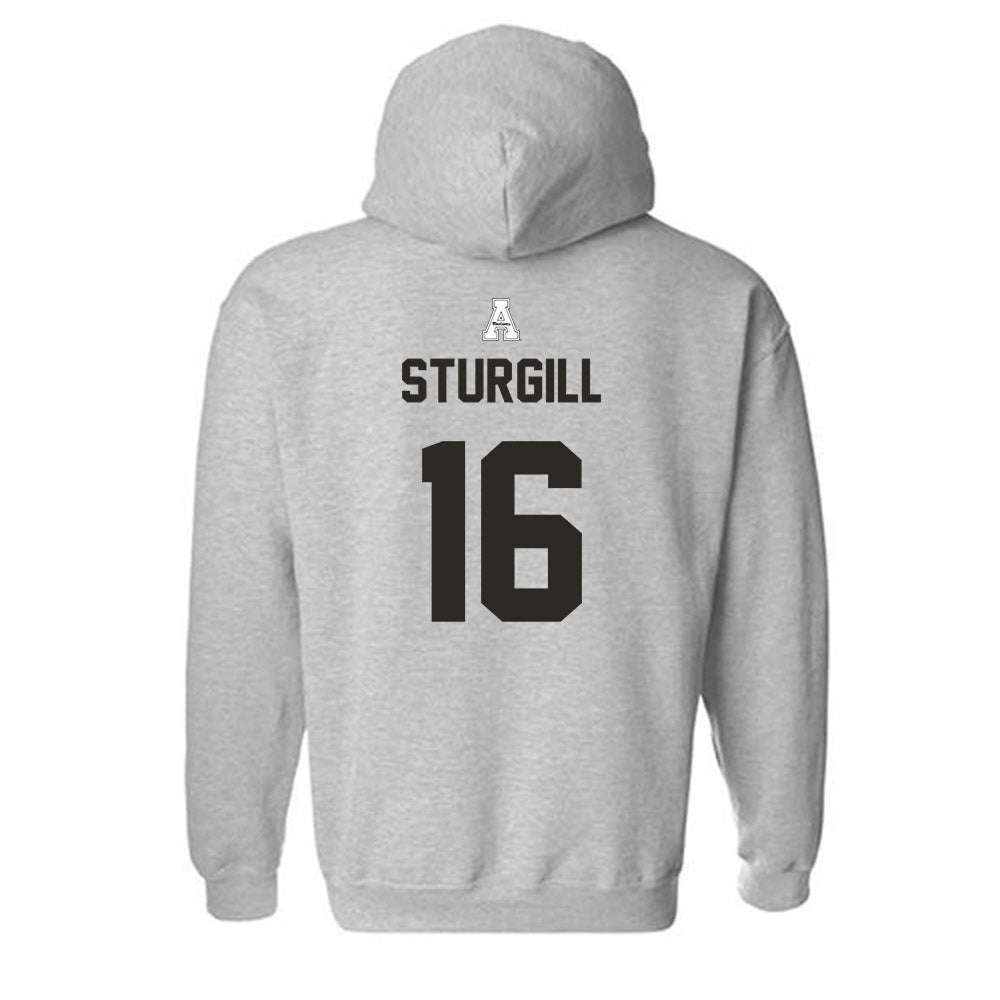 App State - NCAA Women's Soccer : Reagan Sturgill - Sport Shersey Hooded Sweatshirt-1