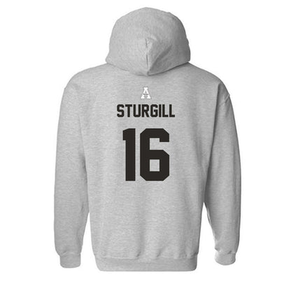 App State - NCAA Women's Soccer : Reagan Sturgill - Sport Shersey Hooded Sweatshirt-1