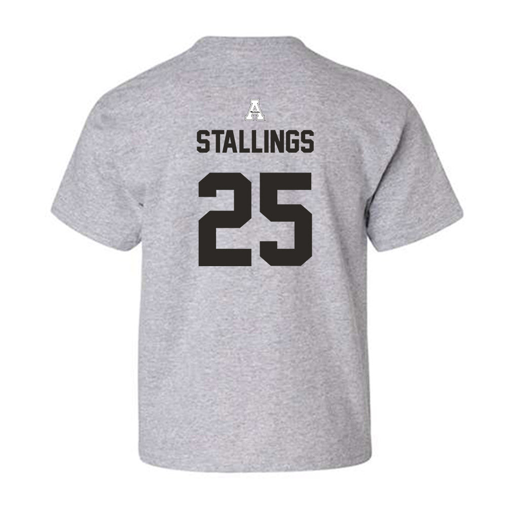 App State - NCAA Women's Soccer : Morgan Stallings - Sport Shersey Youth T-Shirt-1