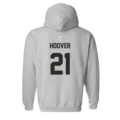 App State - NCAA Women's Soccer : ella hoover - Sport Shersey Hooded Sweatshirt-1