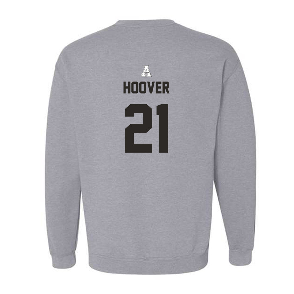 App State - NCAA Women's Soccer : ella hoover - Sport Shersey Crewneck Sweatshirt-1