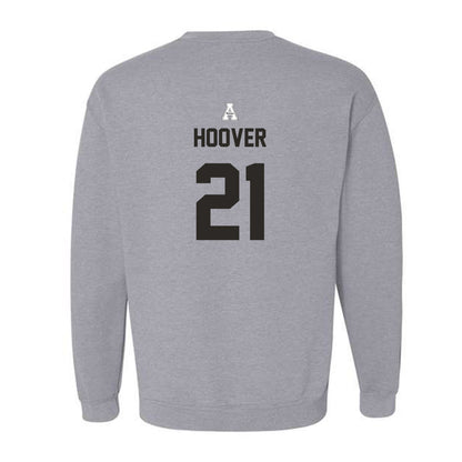 App State - NCAA Women's Soccer : ella hoover - Sport Shersey Crewneck Sweatshirt-1